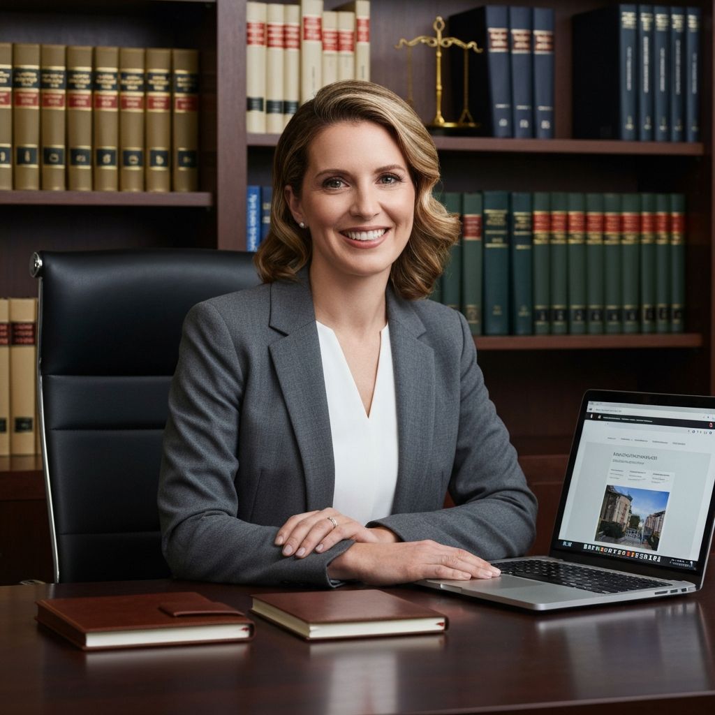 Sarah Mitchell Legal website example